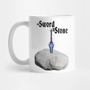 The Sword In The Stone - Thunderfury - WoW Classic - Black Writing Mug